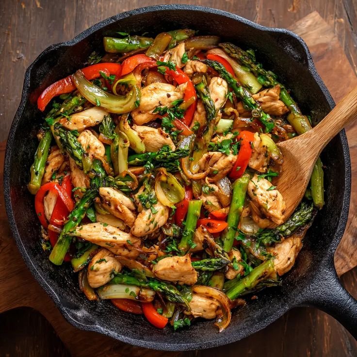 Chicken stirfry with veg